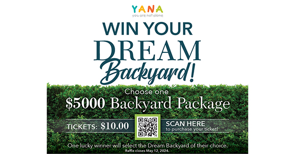 Order tickets for the $5000 Dream Backyard Raffle | Raffle Nexus